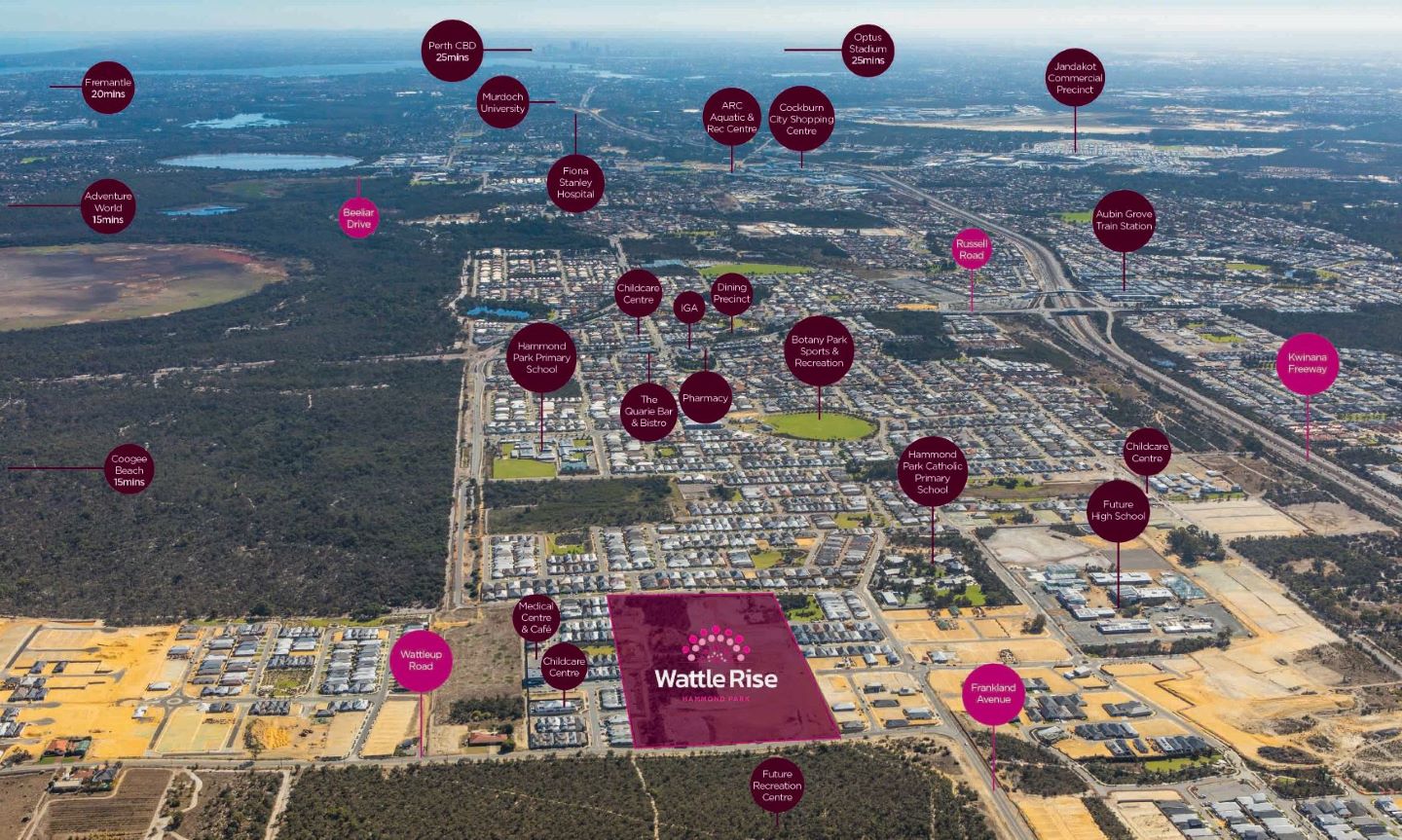 [Land for Sale] Hammond West Estate, Hammond Park OpenLot
